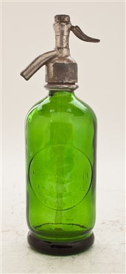 Green Half Liter Seltzer Bottle