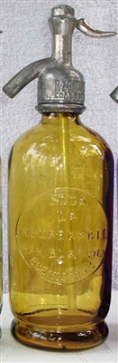 Honey Yellow Half Liter Seltzer Bottle