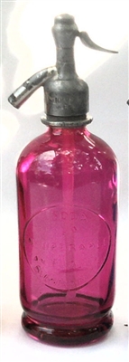 Purple Half Liter Seltzer Bottle