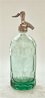 Saavedra Textured Vintage Seltzer Bottle
