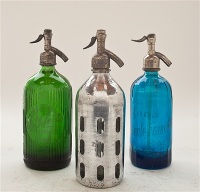 Collection V Vintage Seltzer Bottles