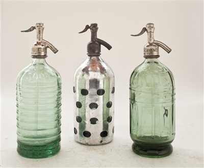 Collection VIII Vintage Seltzer Bottles