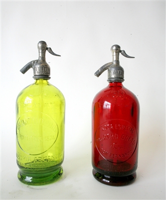 Collection XI Vintage Seltzer Bottles