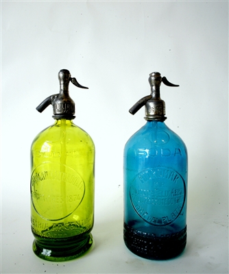 Collection XII Vintage Seltzer Bottles