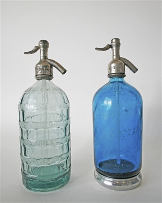 Collection XIII Vintage Seltzer Bottles